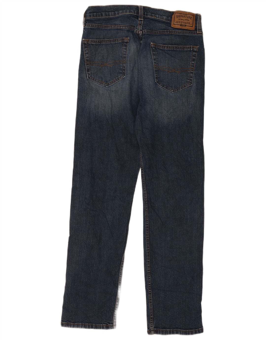 Vaqueros rectos regulares Levi's Signature para hombre W30 L32 Algodón azul