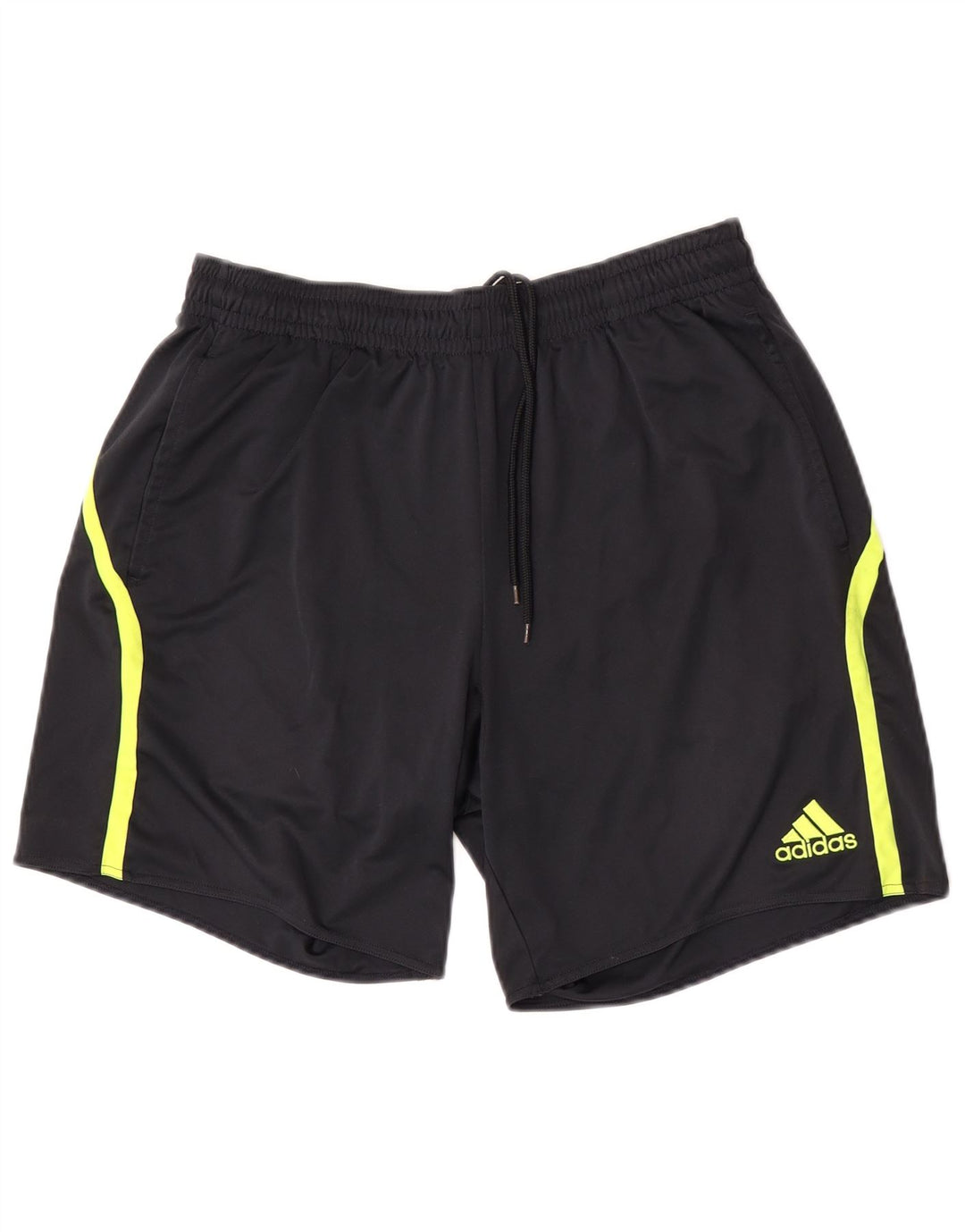 Adidas Mens Climacool Sport Shorts Grande Negro Colorblock Poliéster
