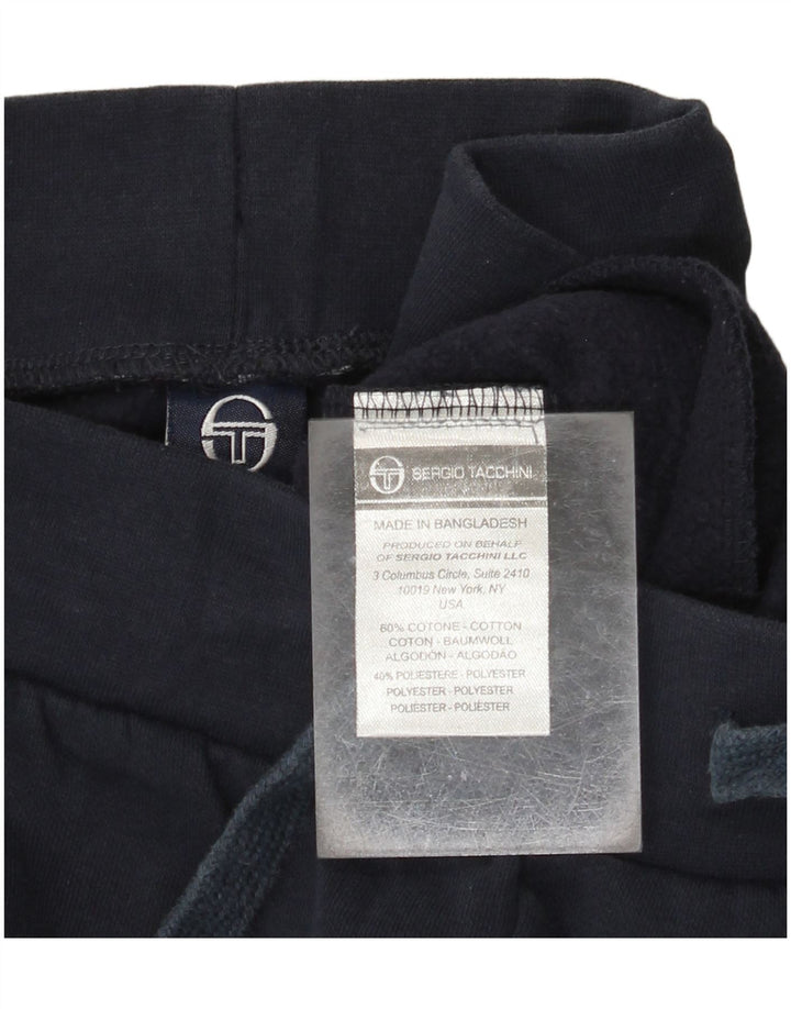 SERGIO TACCHINI Pantalón Chándal Hombre Joggers Medium Azul Marino Algodón
