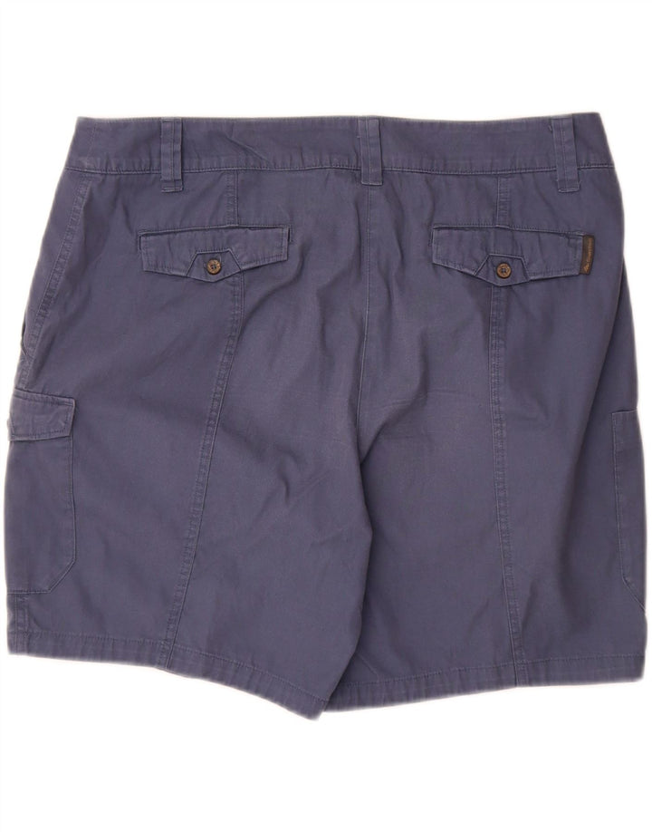 Pantalón Corto Decathlon Hombre Quechua Cargo XL W38 Azul Marino