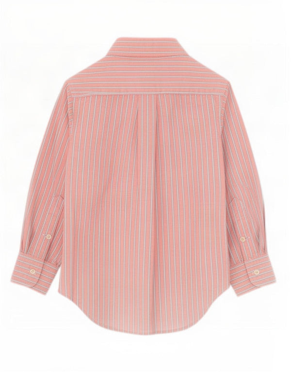 Ralph Lauren Camisa para bebé niño 18-24 meses Algodón a rayas rosa