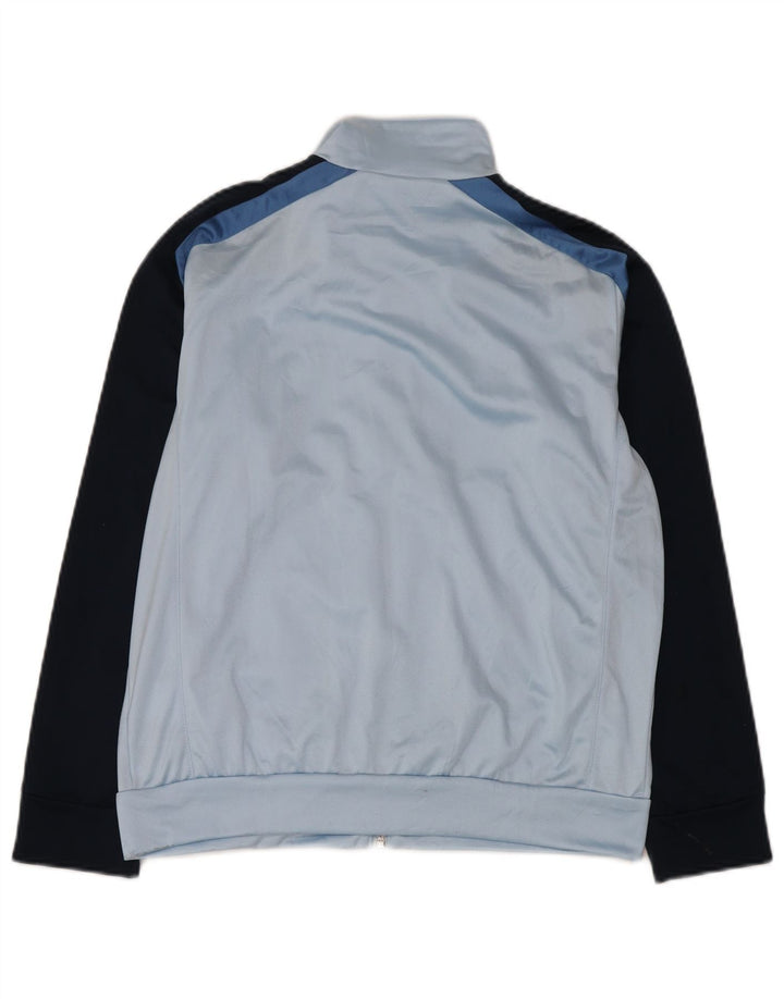 Adidas - Chaqueta de chándal para niño, 13-14 años, color azul, poliéster
