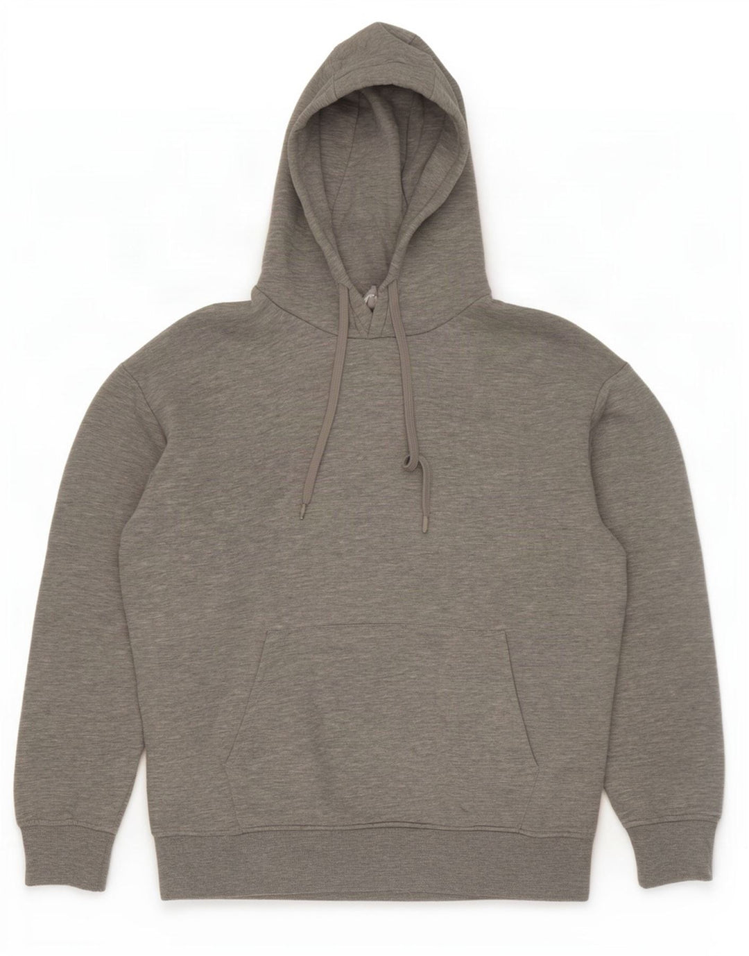 Zara Hombre Sudadera Con Capucha Jersey Gris Medio Moteado