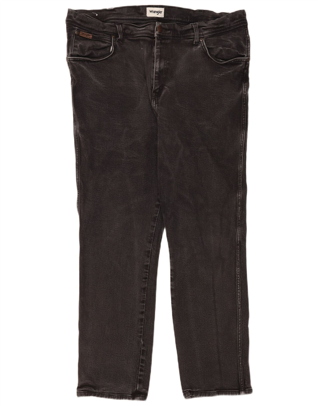 Wrangler Vaqueros rectos Texas para hombre W42 L32 Algodón gris