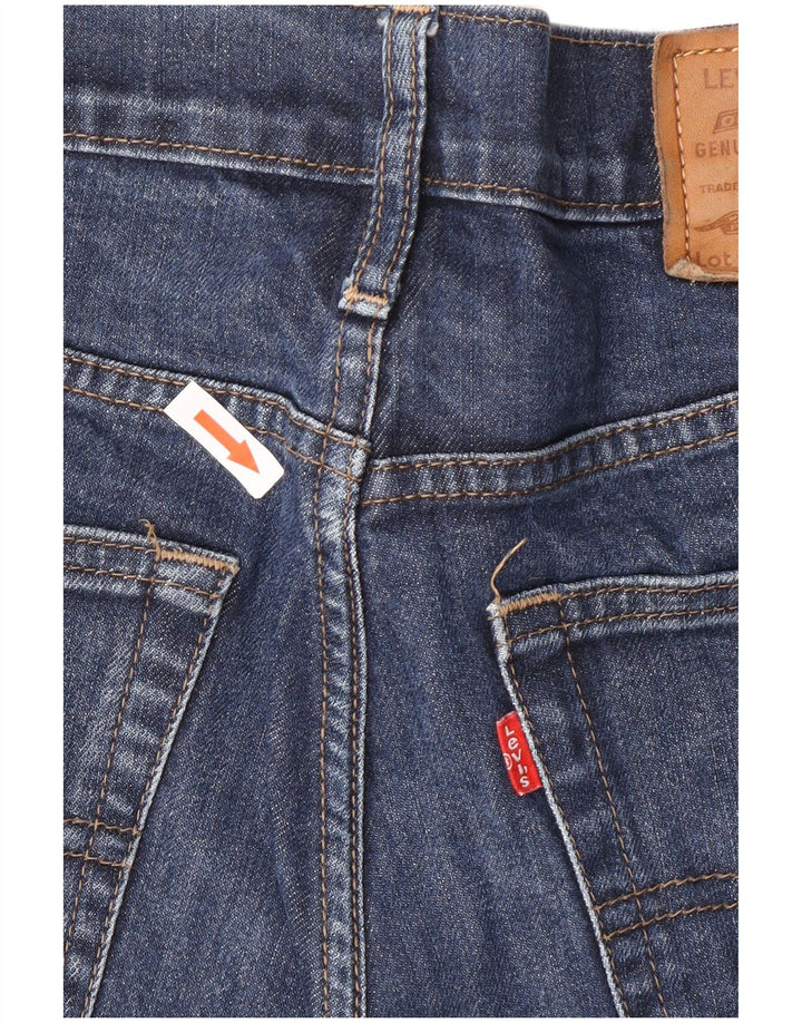 Levi's Hombre 511 Tapered Slim Jeans W32 L32 Algodón Azul