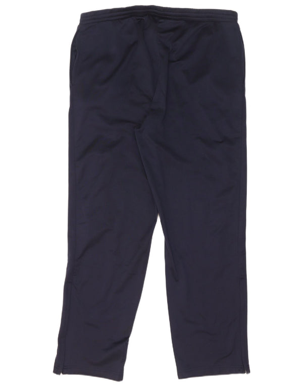 Lotto Pantalones de chándal para hombre ES 42/44 XL Azul marino Colorblock Poliéster