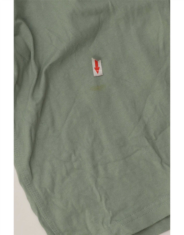Carhartt Hombre Top Manga Larga XL Algodón Verde