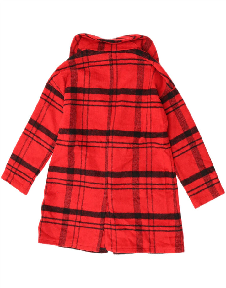 Marks & Spencer Abrigo para niña 11-12 años Poliéster a cuadros rojos