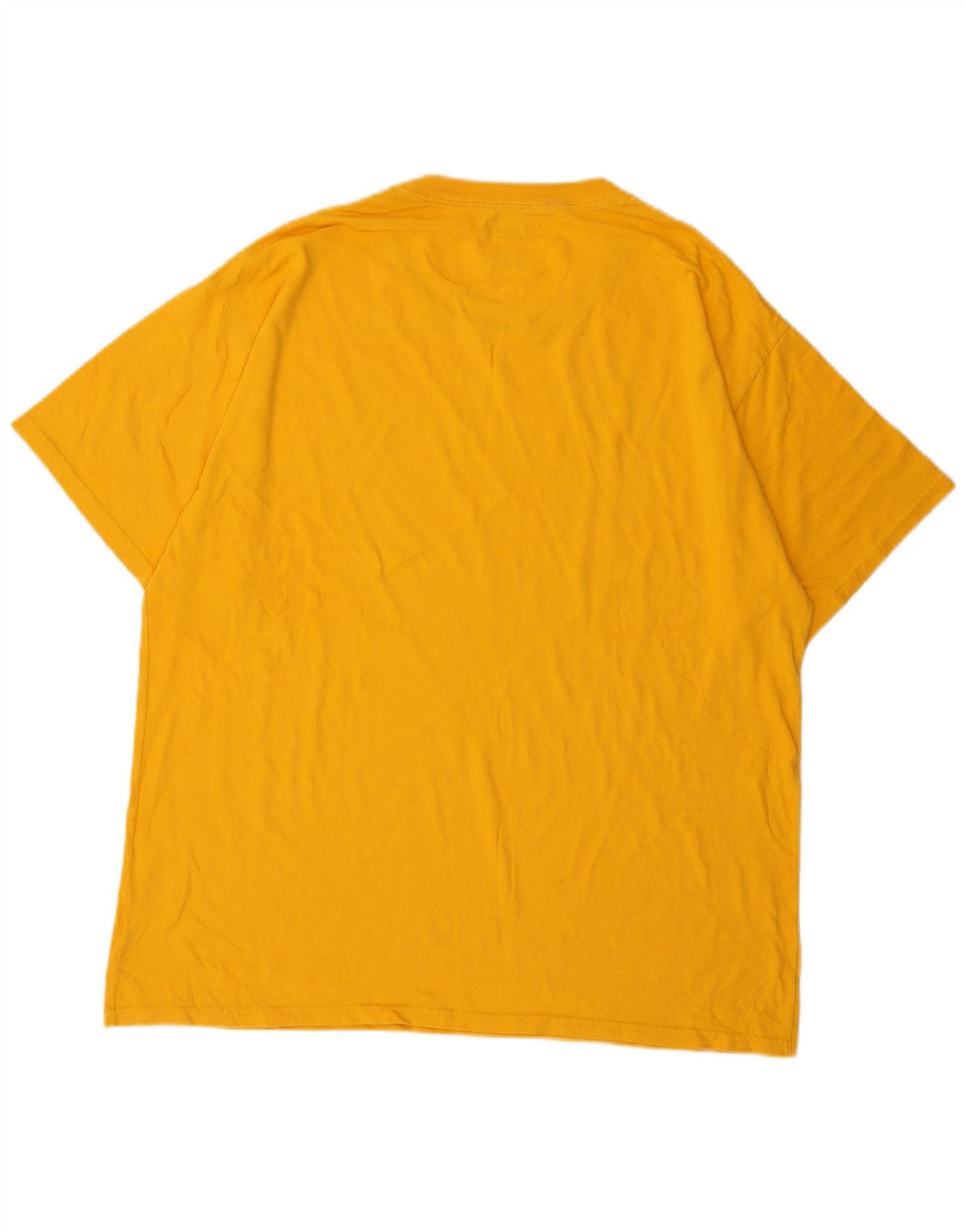 CHAMPION Camiseta Hombre Top XL Algodón Amarillo