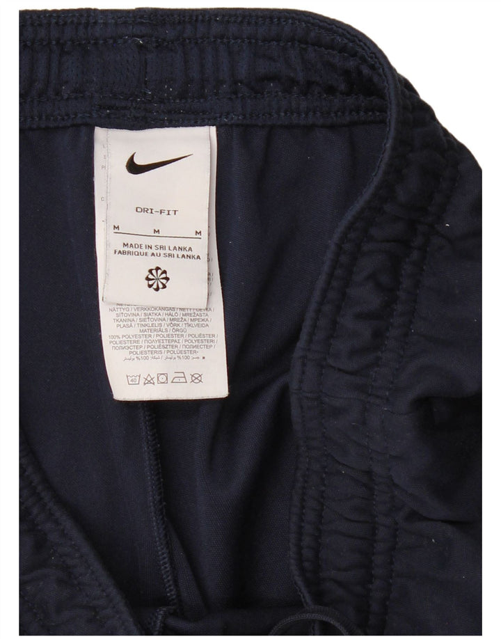 NIKE Hombre Dri Fit Pantalones De Chándal Medium Azul Marino Colorblock