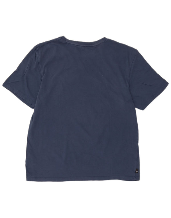 Timberland Camiseta gráfica de corte regular para hombre Top Algodón azul marino mediano
