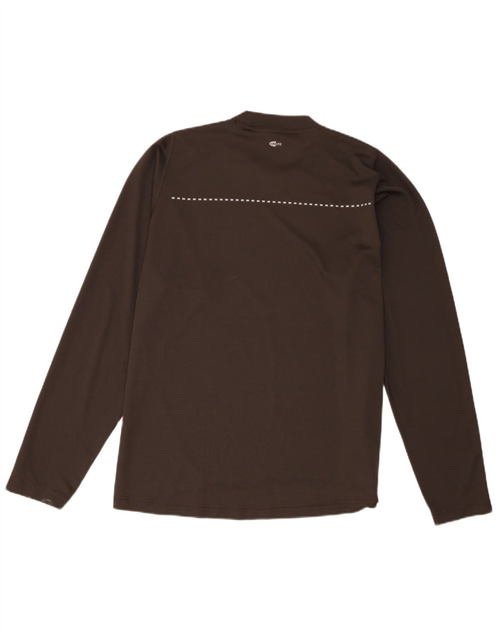 Adidas Hombre Top Manga Larga XL Caqui Poliéster