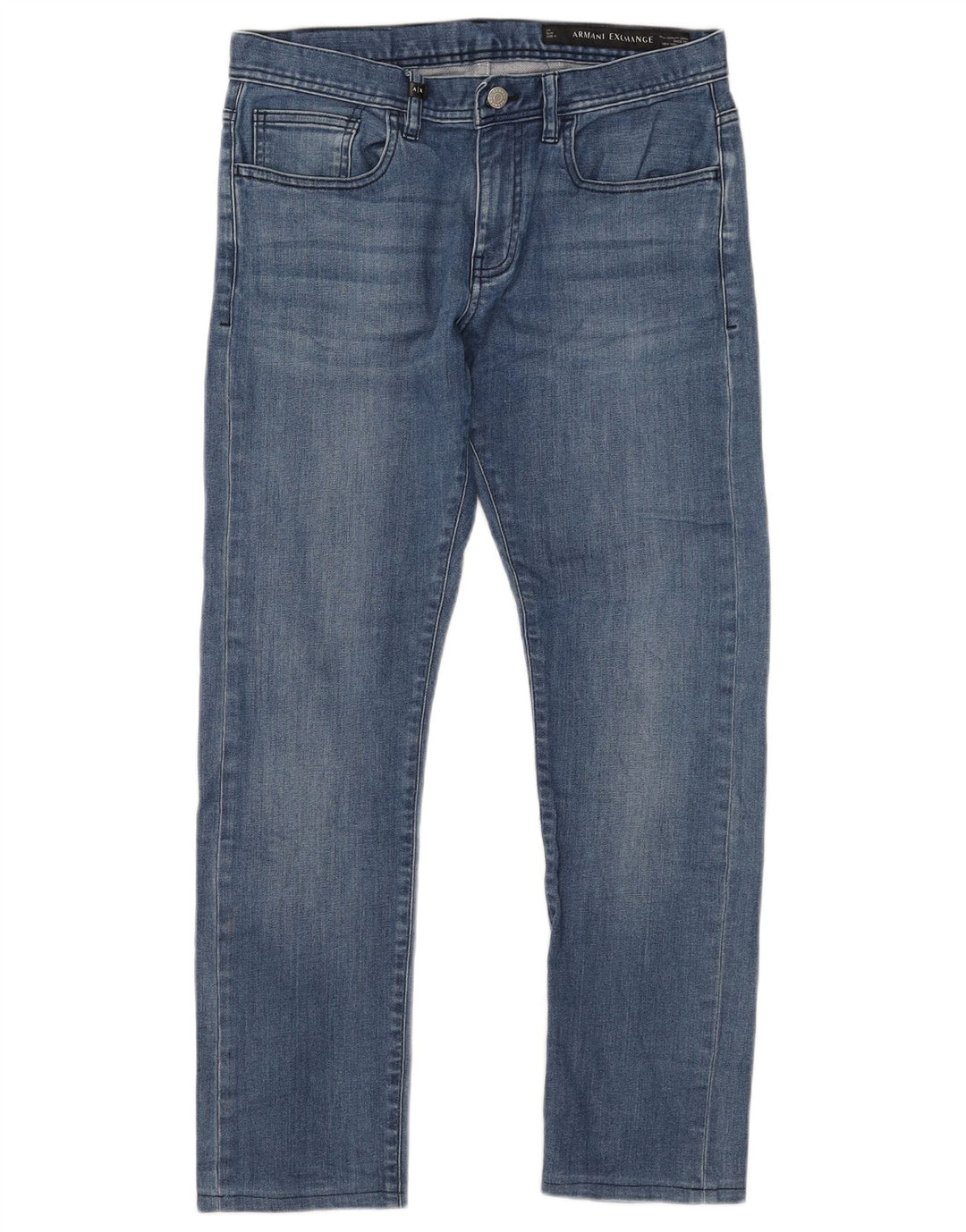 ARMANI EXCHANGE Vaqueros ajustados para hombre W31 L28 Algodón azul