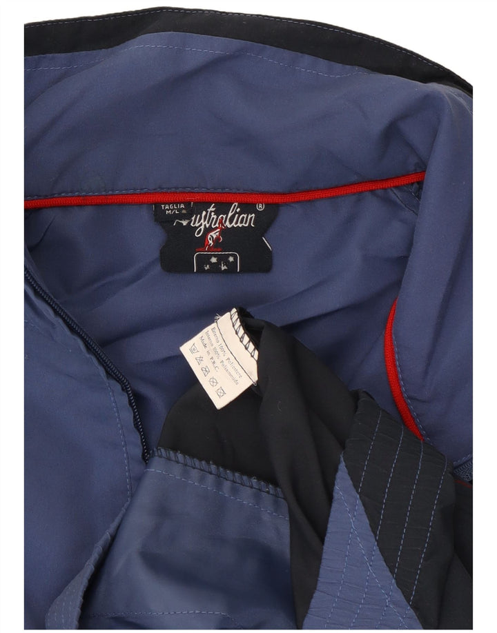 AUSTRALIAN L'ALPINA Chaqueta superior de chándal para hombre Azul medio Colorblock