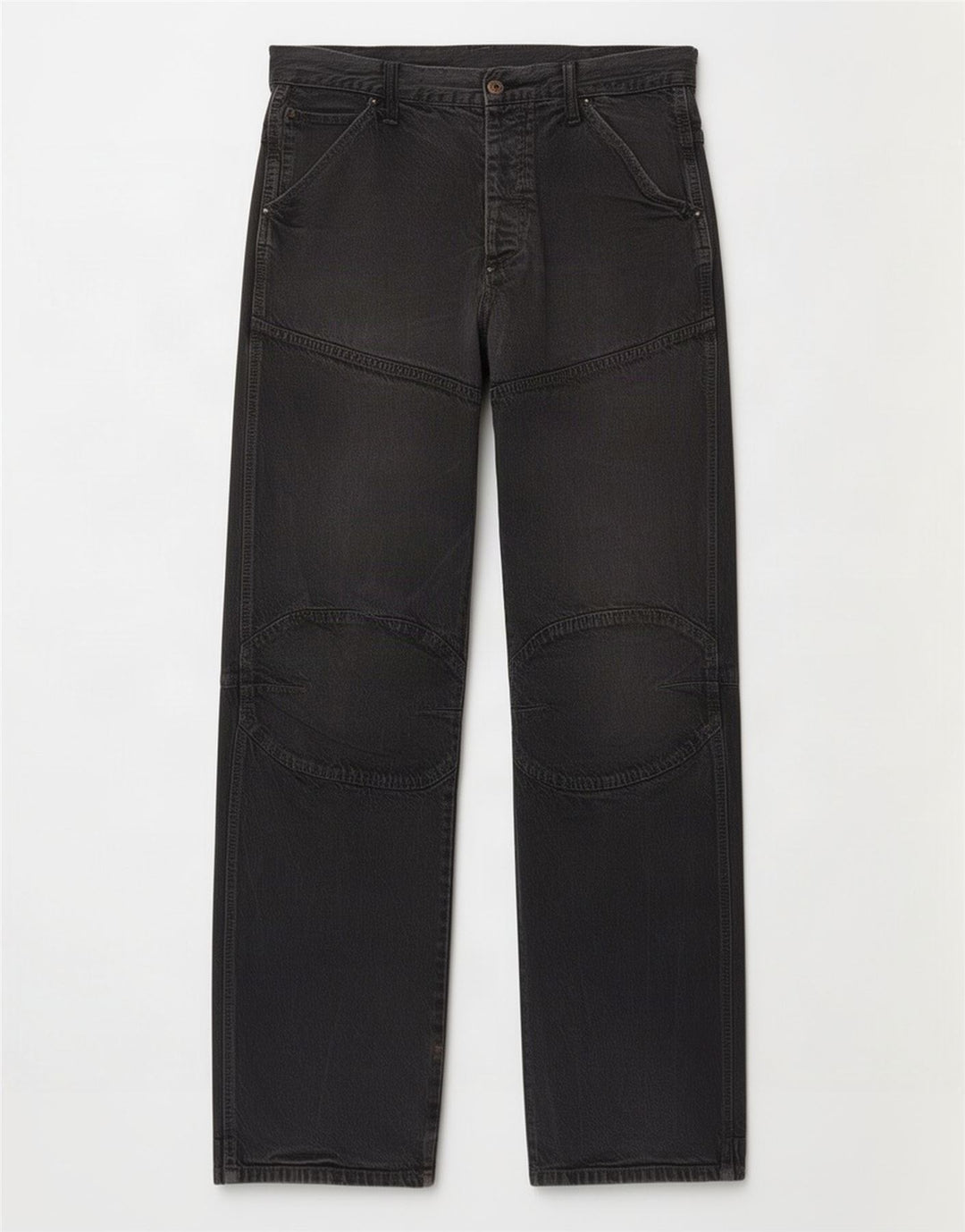 Vaqueros rectos para hombre G-Star W33 L36 Algodón gris