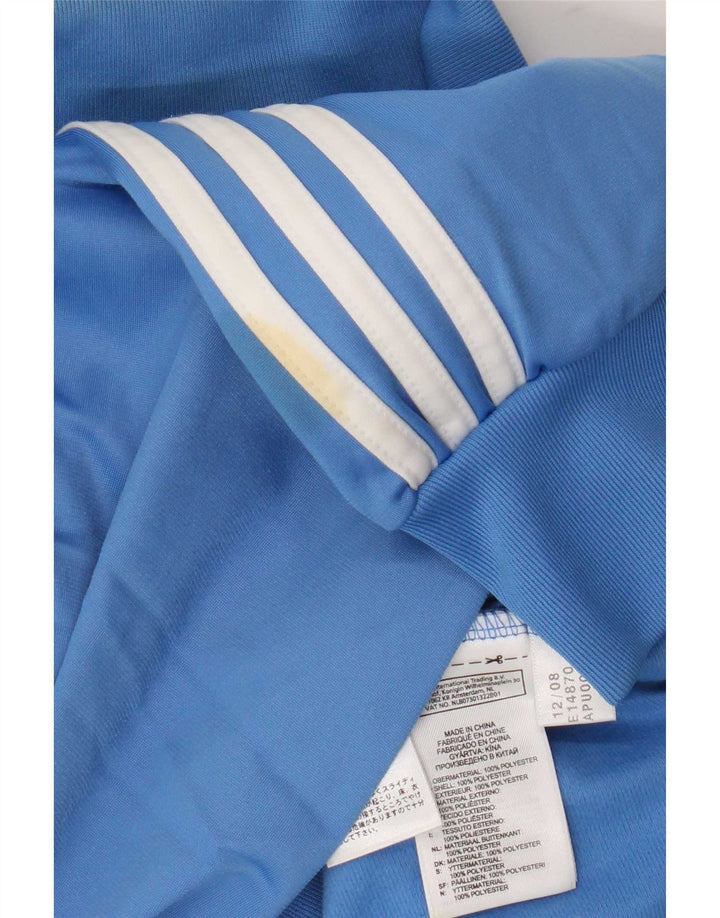 Adidas Mens Clima 365 Chándal Top Chaqueta Poliéster Azul Medio