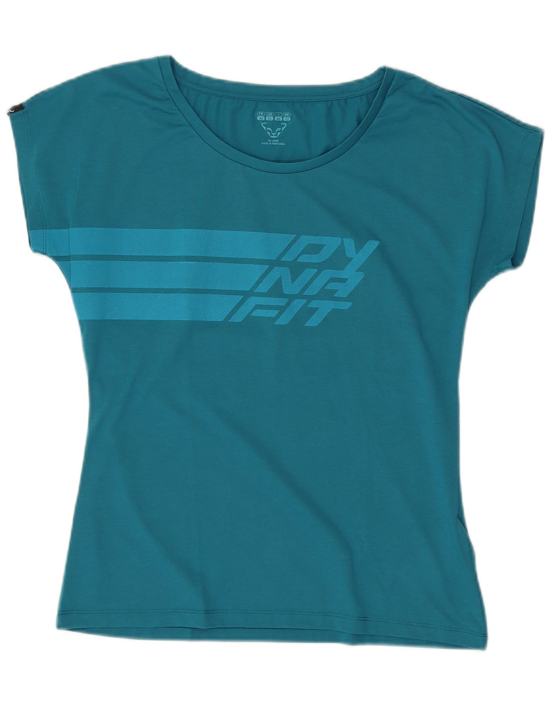 Dynafit Camiseta gráfica para mujer Top UK 40 XL Poliéster azul