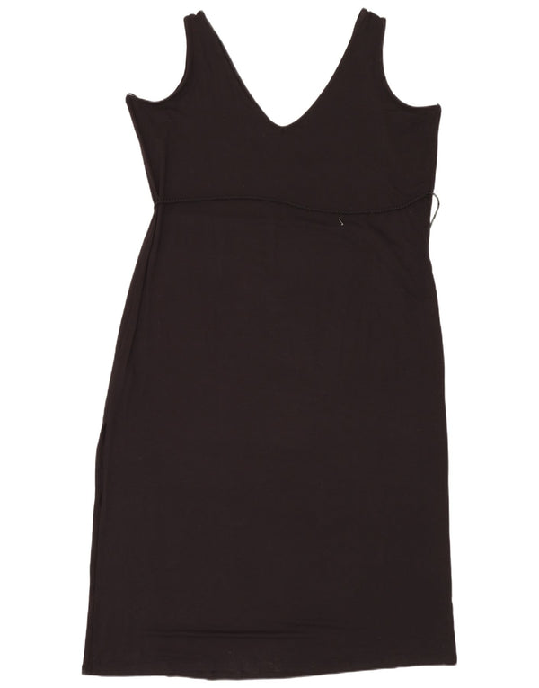 Marks & Spencer Vestido tubo sin mangas para mujer UK 24 4XL Viscosa negra