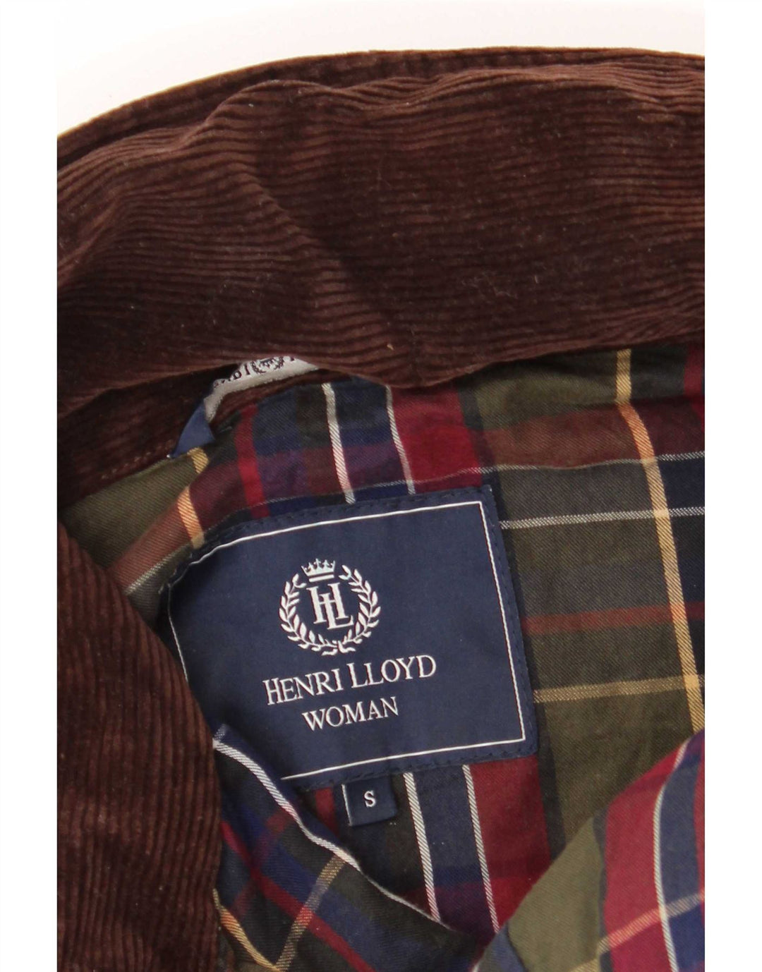 Henri Lloyd Chaqueta de algodón encerado de gran tamaño para mujer UK 10 Small Khaki