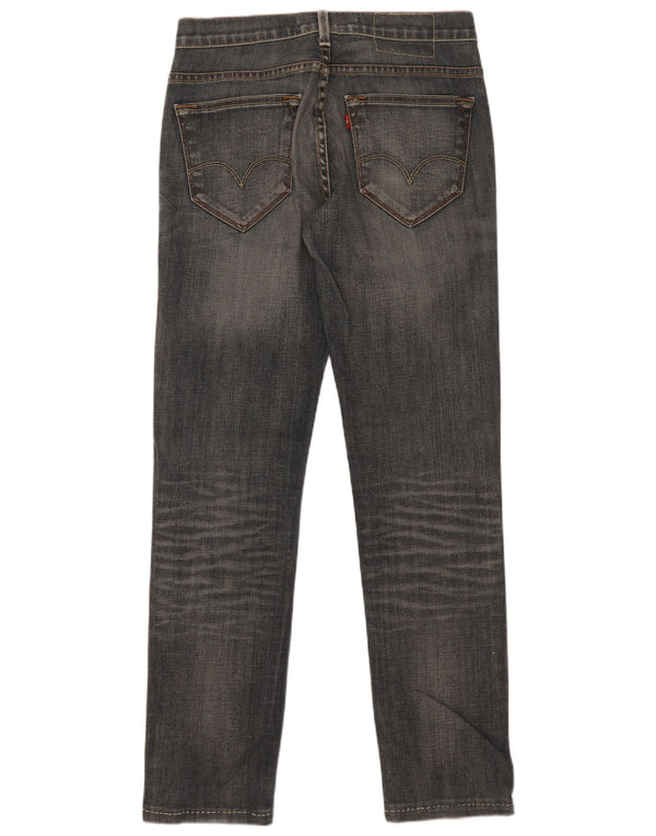 Levi's Mens 519 Slim Jeans W30 L31 Black Cotton