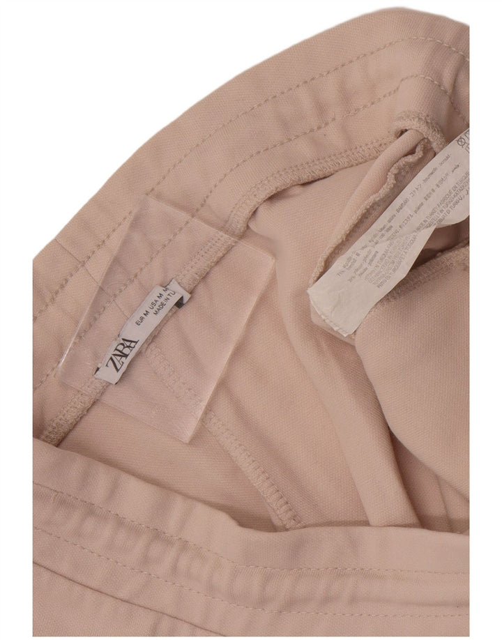 Zara Hombre Shorts Sport Algodón Rosa Medio