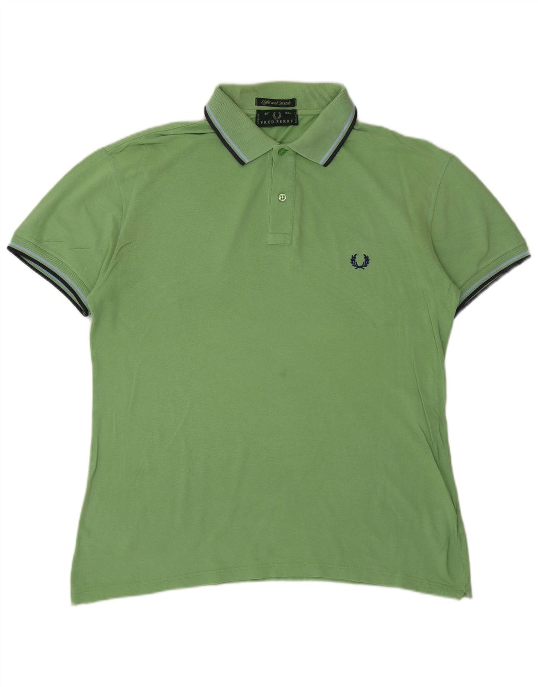 FRED PERRY Polo para hombre grande verde