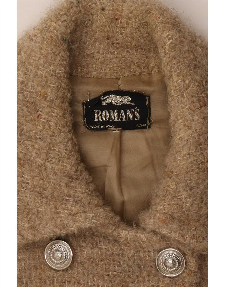 Chaquetón para mujer de Roman's UK 10 Small Beige Lana moteada