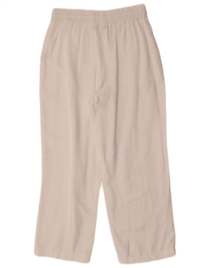 Zara Mujer Pantalones Cortos Pequeños W26 L25 Blanco Modal