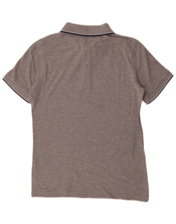 Kappa Polo Hombre Pequeño Gris Moteado