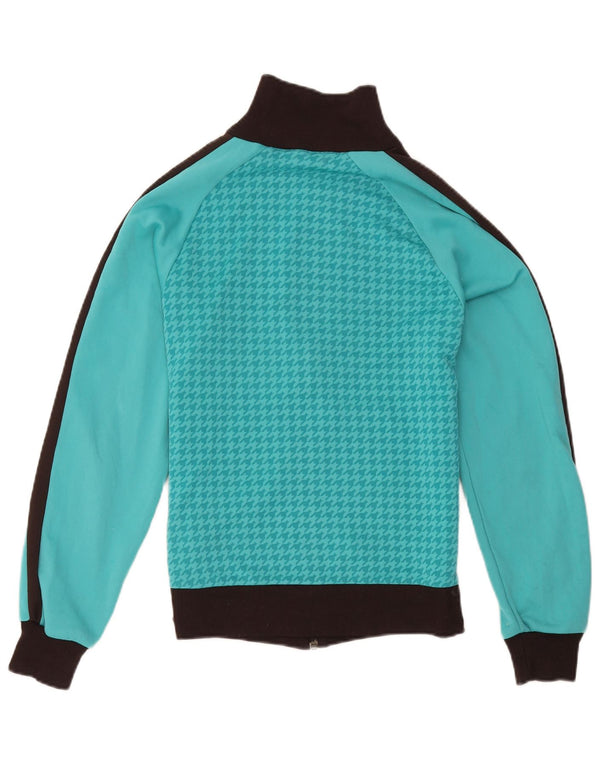 Puma Chaqueta De Chándal Con Estampado Gráfico De Poliéster Color Block En Azul Medio