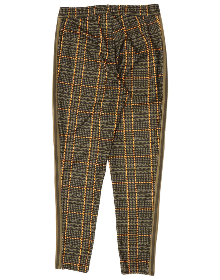 Pantalón De Chándal Adidas Hombre Verde Medio Pata De Gallo Poliéster