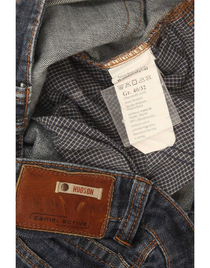 Camel Active Vaqueros rectos Hudson para hombre W40 L32 Algodón azul