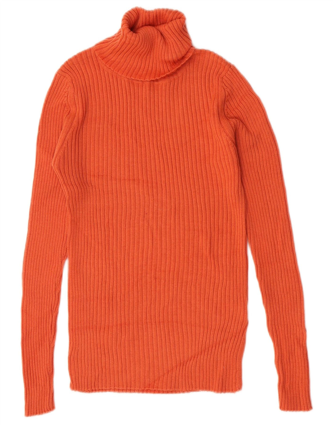 Hobbs Jersey de cuello vuelto para mujer UK 12 Lana naranja mediana