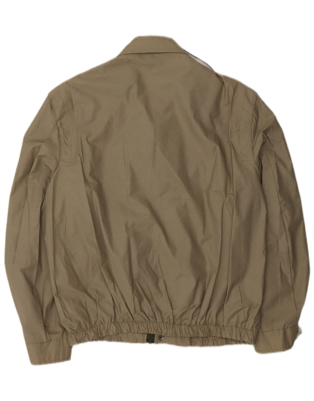 VINTAGE Chaqueta Bomber para Hombre Reino Unido 38 Beige Medio