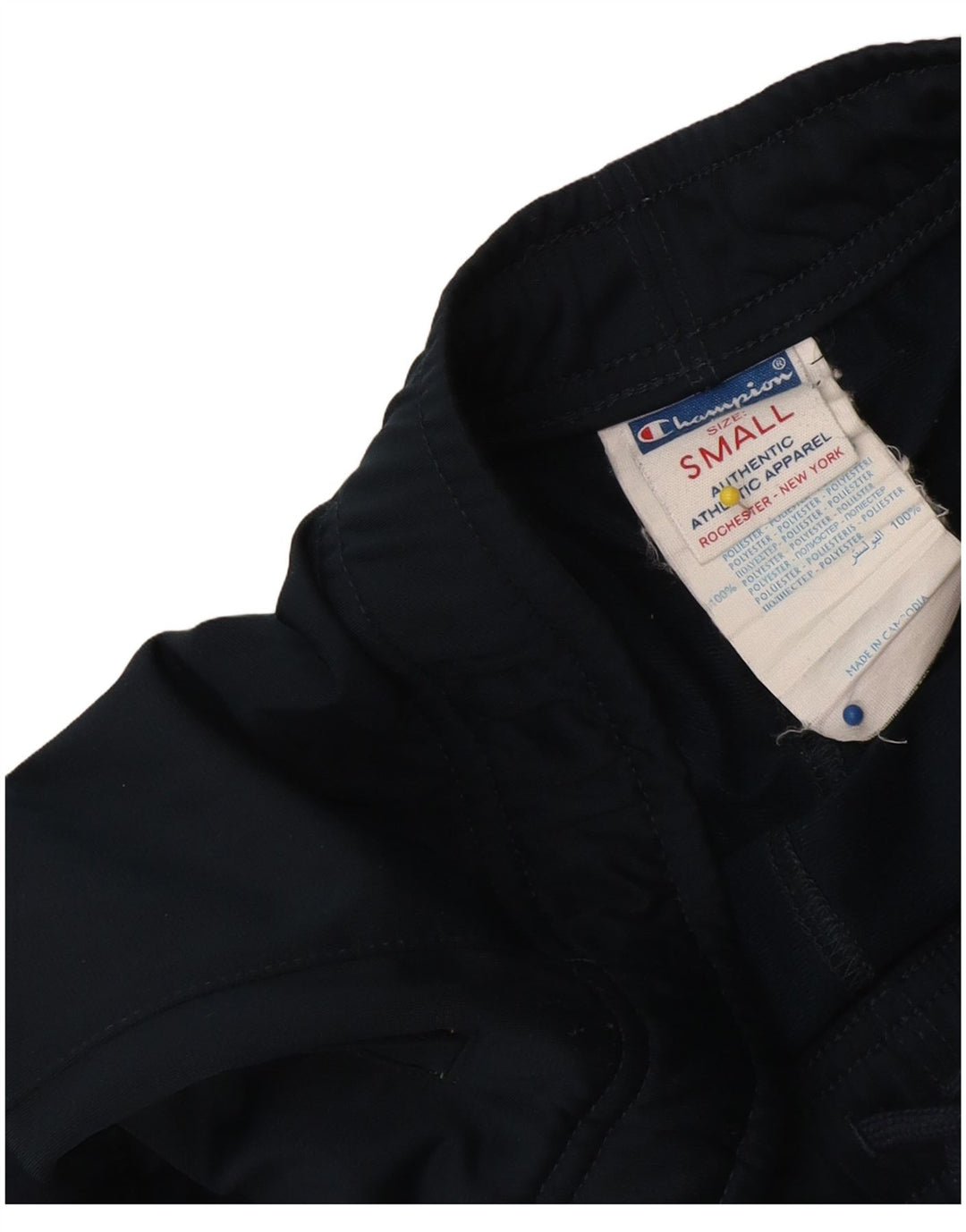 Champion Pantalones De Chándal Para Hombre Pequeños Azul Marino Poliéster