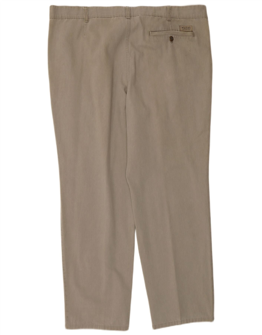 Pionier Pantalón chino con pinzas para hombre W42 L32 Beige