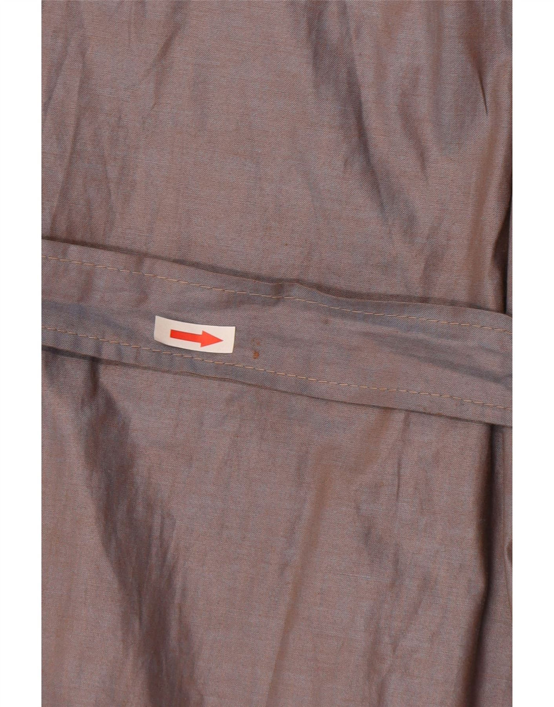 Abrigo vintage para mujer IT 46 Algodón marrón grande