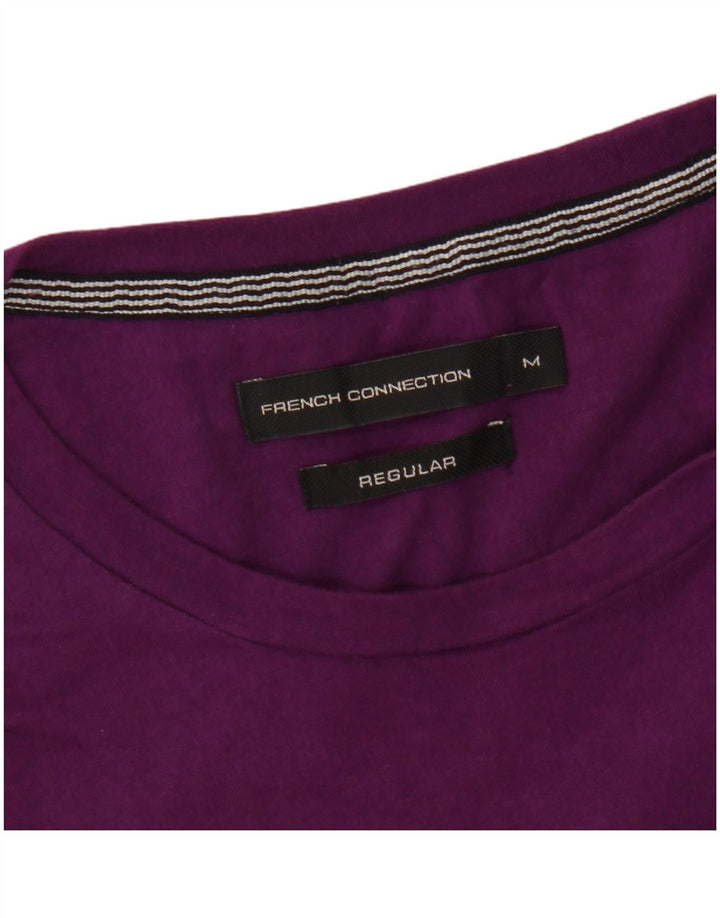 French Connection - Camiseta regular para hombre, color morado medio