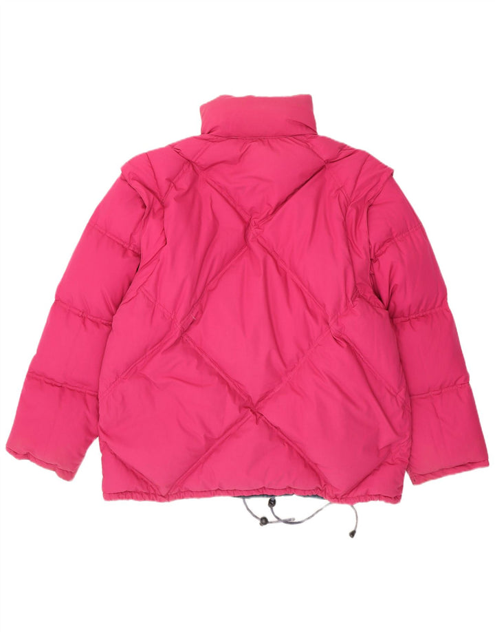 Lotto Chaqueta Acolchada Reversible para Hombre UK 36 Small Poliéster Azul Marino