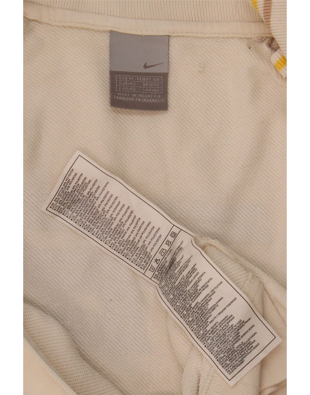 Nike - Chaqueta de chándal gráfica para mujer, talla 40, talla M, color blanco
