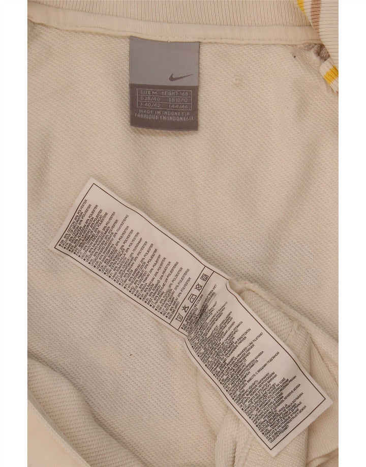 Nike - Chaqueta de chándal gráfica para mujer, talla 40, talla M, color blanco