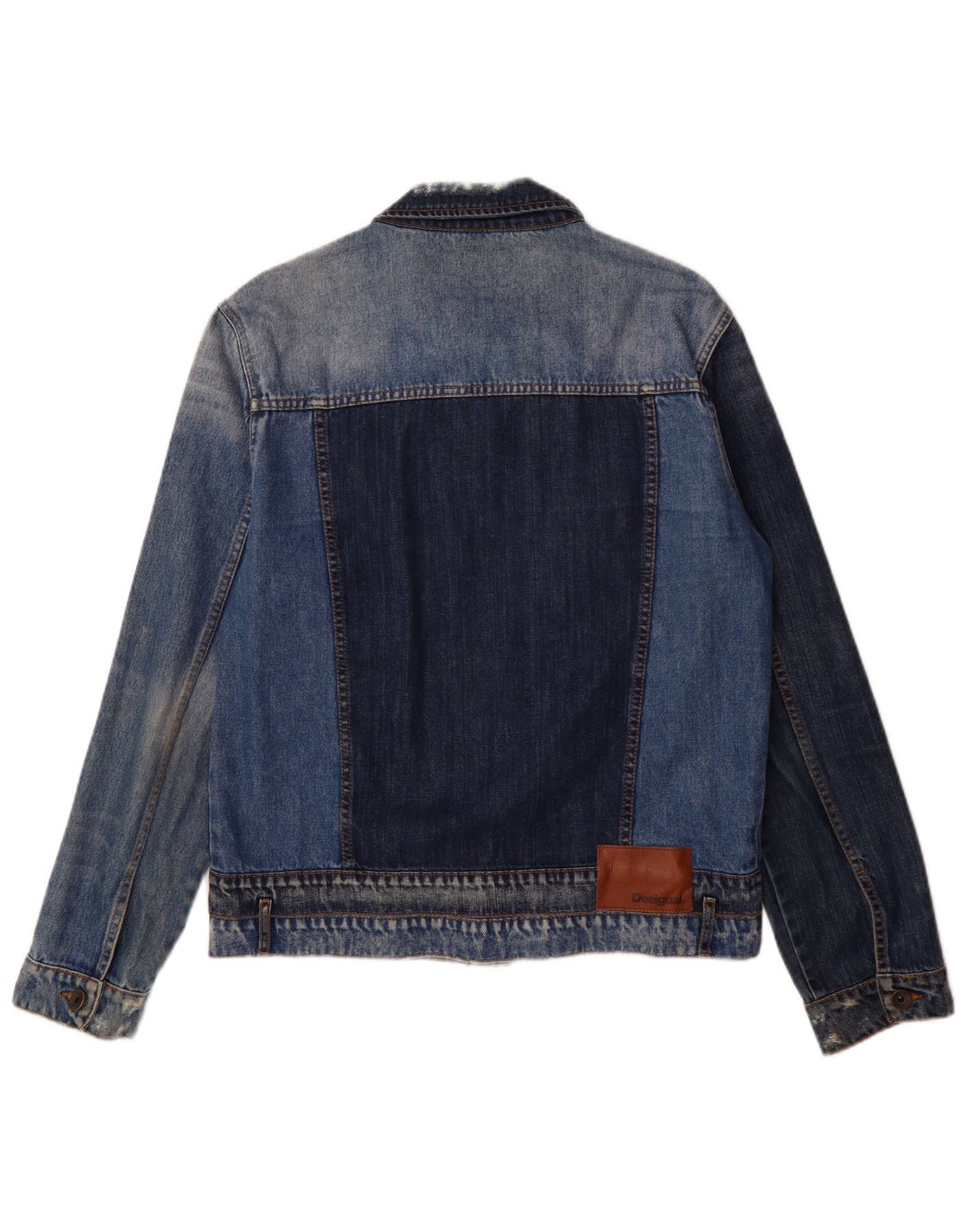 Desigual Chaqueta vaquera para hombre Reino Unido 40 Algodón azul grande