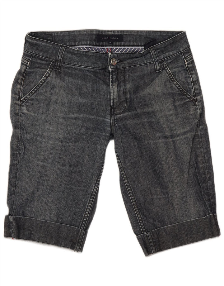 Shorts Tommy Hilfiger Mujer Bermudas Vaqueras W28 Algodón Azul Medio