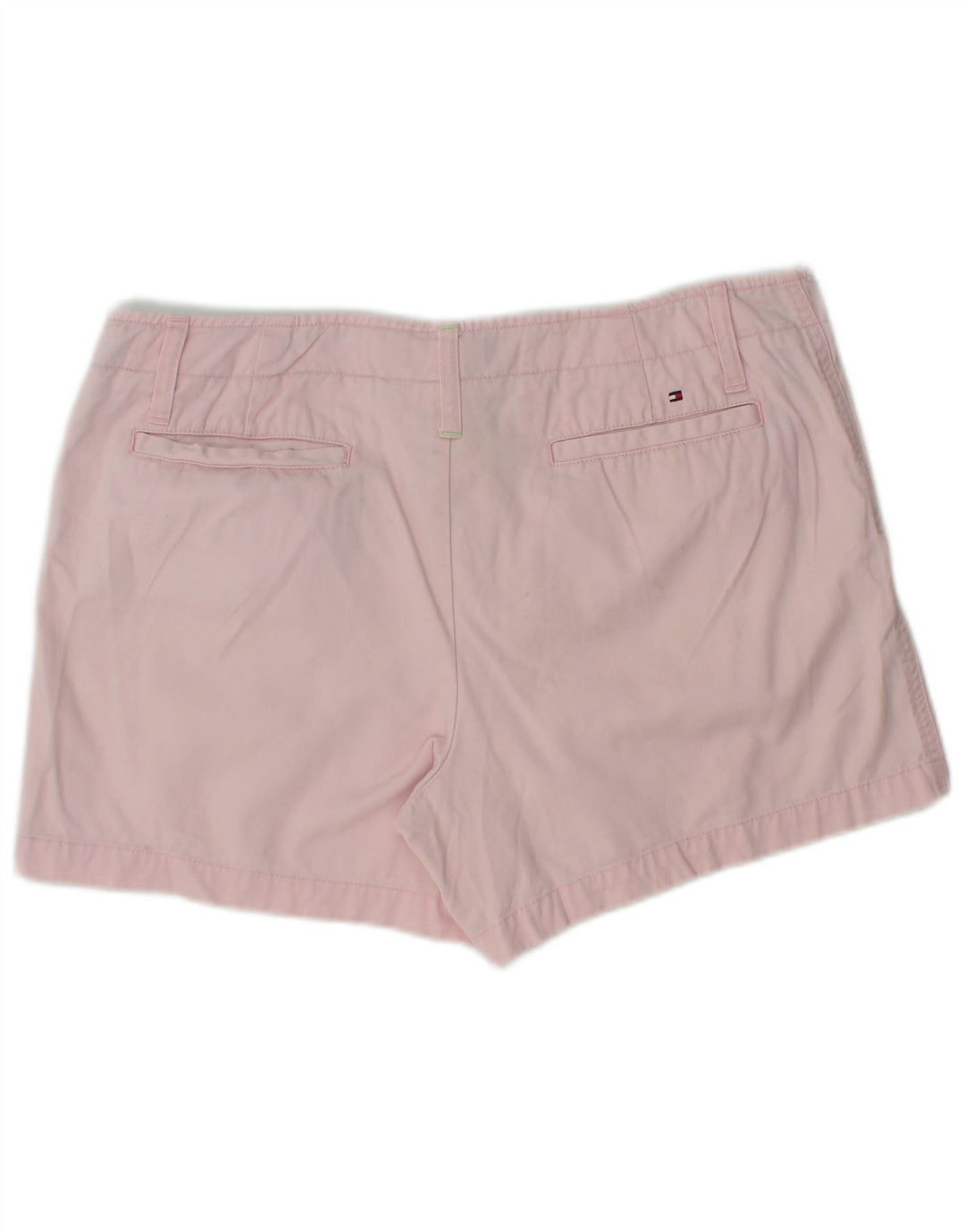 TOMMY HILFIGER Pantalones cortos chinos para mujer US 10 Grande W32 Algodón rosa