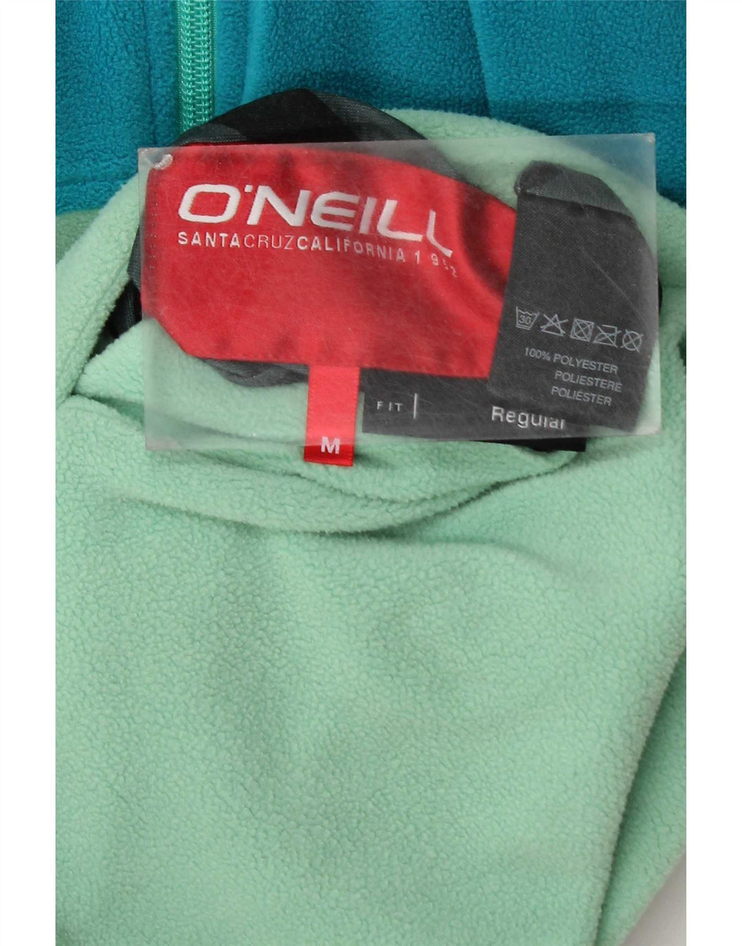 O'Neill - Chaqueta polar con capucha para mujer, talla 40, color verde medio