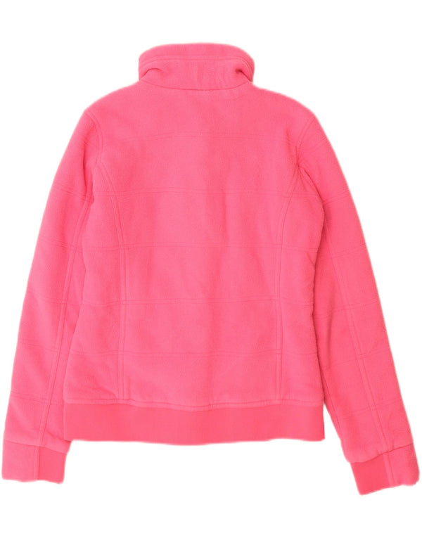 Champion Chaqueta Polar Mujer UK 12 Poliéster Rosa Mediano