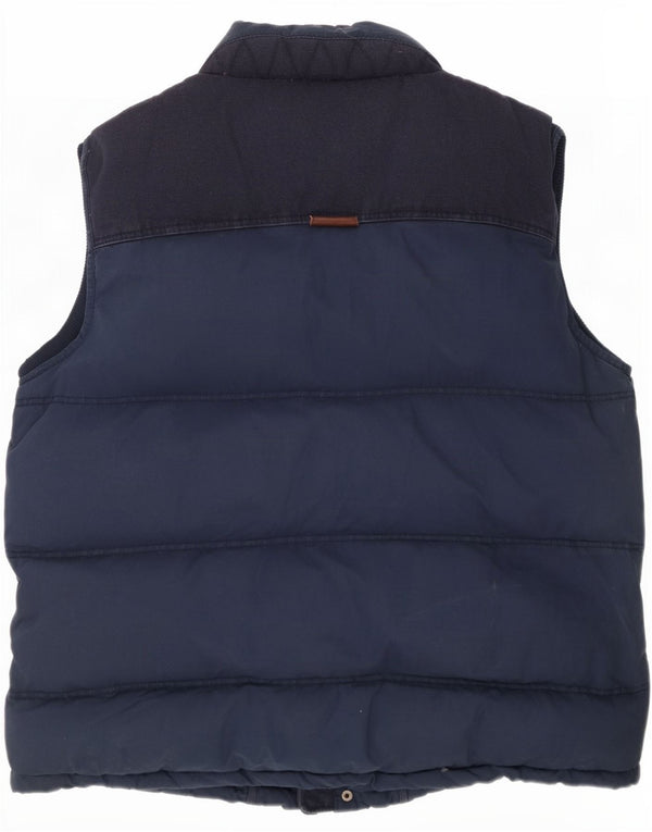 Chaleco acolchado para hombre Fat Face UK 44 2XL Azul marino Algodón