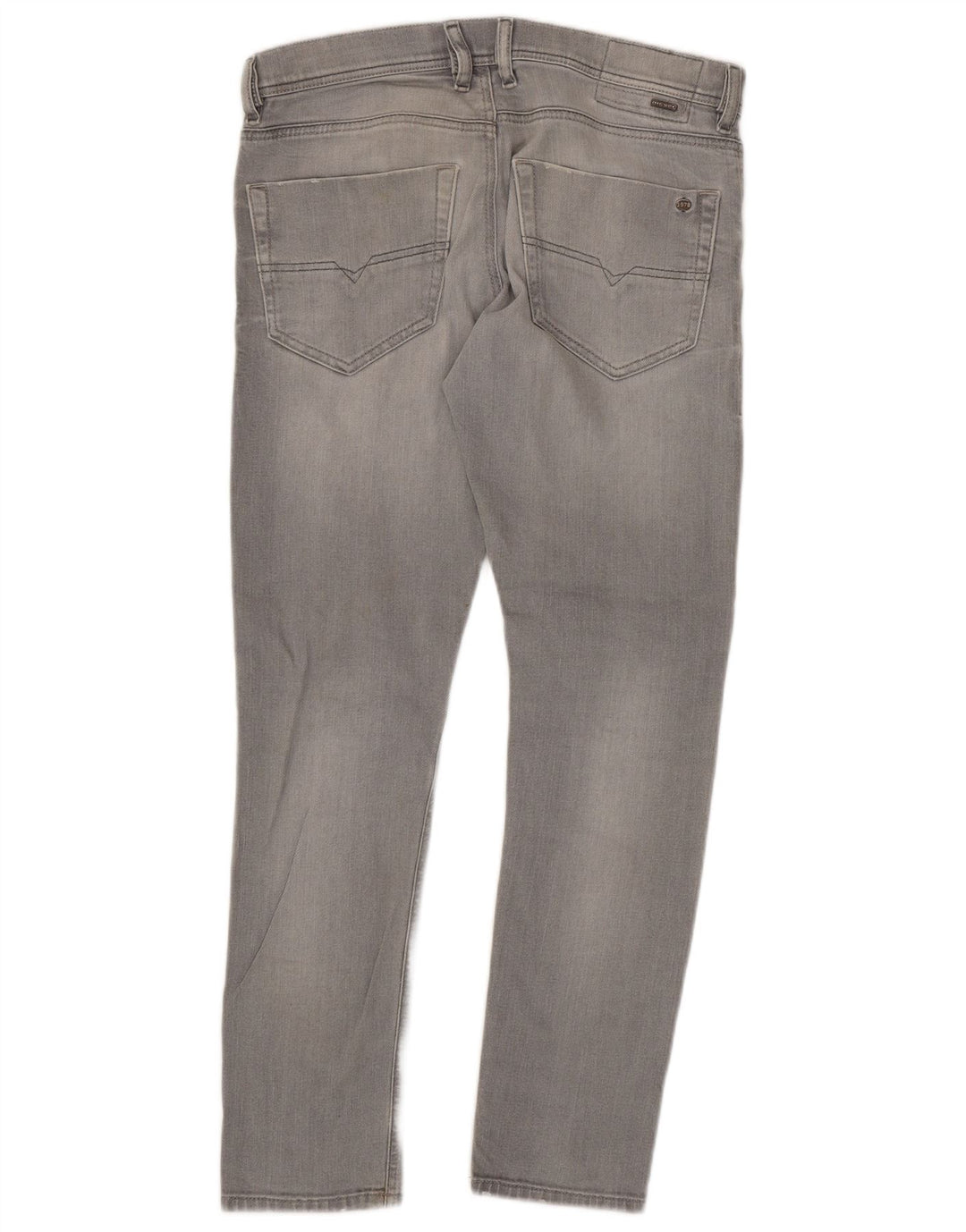 Diesel Vaqueros Slim Para Hombre W31 L30 Algodón Gris