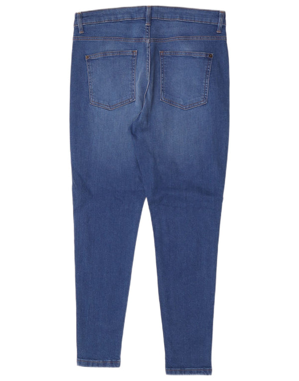 Marks & Spencer Vaqueros súper ajustados para mujer UK 14 Large W32 L27 Algodón azul