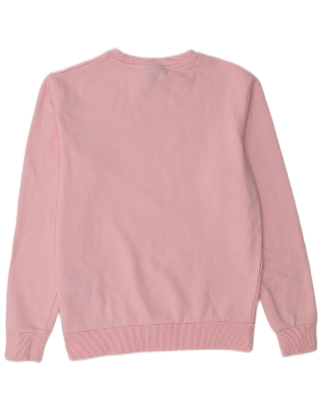 Ellesse - Sudadera gráfica para mujer, talla 8, algodón rosa pequeño